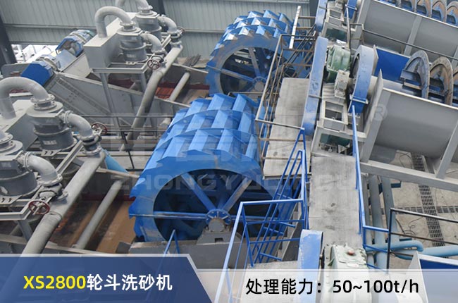 XS2800輪鬥洗砂機
