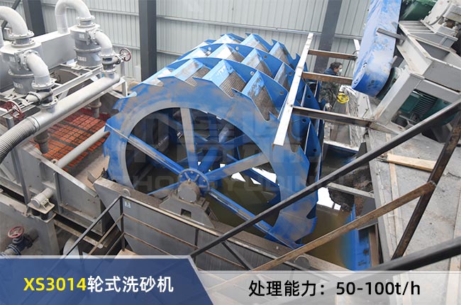 XS3014輪（lún）式洗砂機
