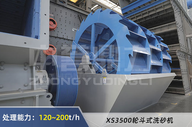 XS3500輪鬥式洗砂機