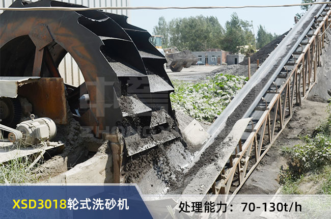 XSD3018輪式洗砂機