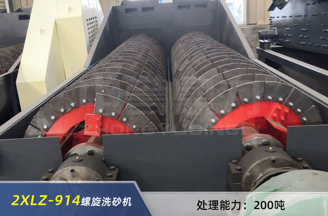 2XLZ-914重型雙螺旋洗砂機