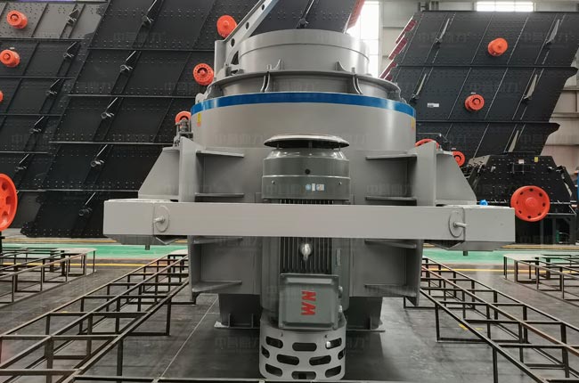 VSI小（xiǎo）型打砂機側視圖
