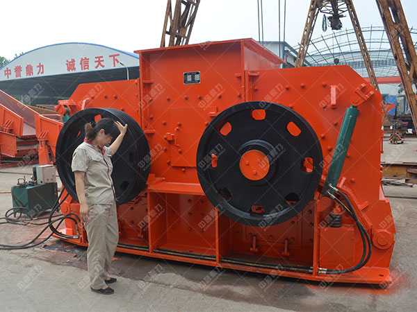 二手鵝卵石雙轉子製砂機