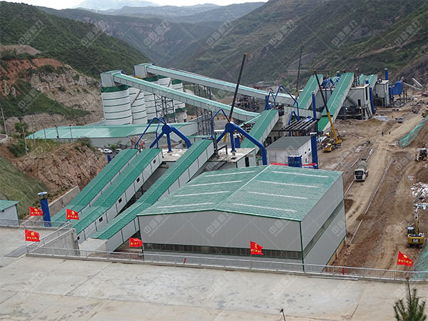 環保砂（shā）石骨料生（shēng）產線（xiàn）