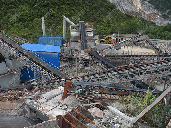 石（shí）子破碎生產線（xiàn）