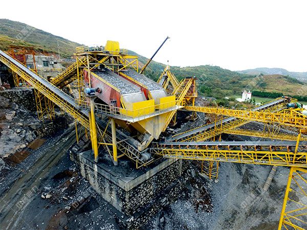 河（hé）卵石（shí）製砂生產（chǎn）線