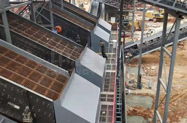 湖南合（hé）達建材年產300萬噸機製（zhì）砂廠