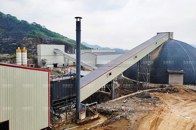 顺兴建材年产300万吨大型骨料（liào）生产线