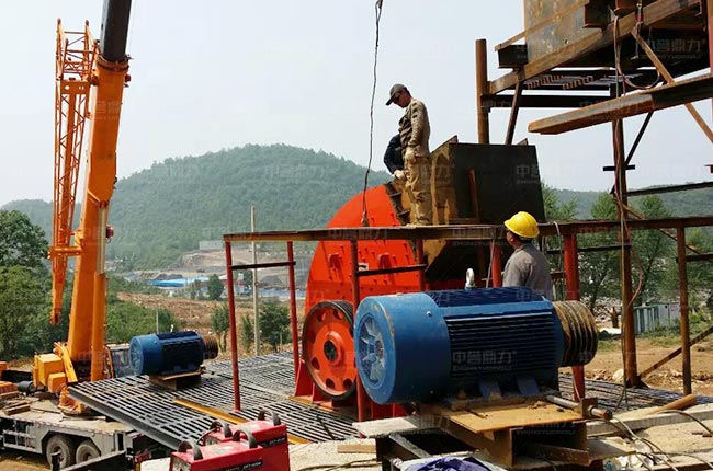贵州中磊城投建材建筑骨料生产线