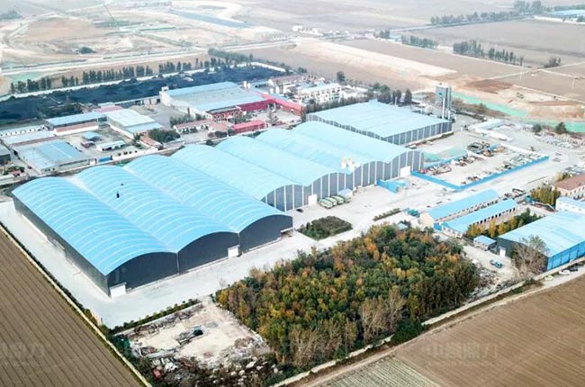 山东建筑垃圾回收再利用蓝天卫士环保材料公司项目（mù）