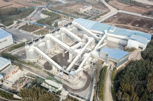 山東玫瑰建材日產一萬噸（dūn）砂石生產線