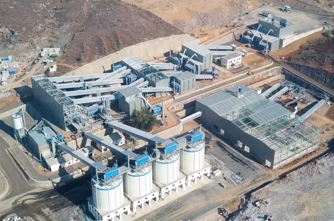 天利建材（cái）时产2500吨砂石骨料生产线