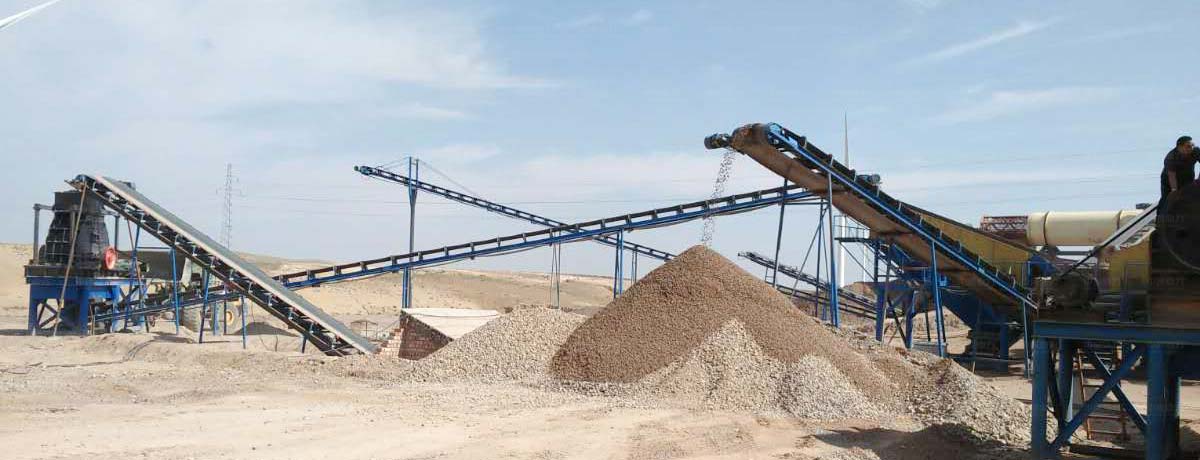 寧夏靈武時產150-200噸花（huā）崗（gǎng）岩破（pò）碎生產線