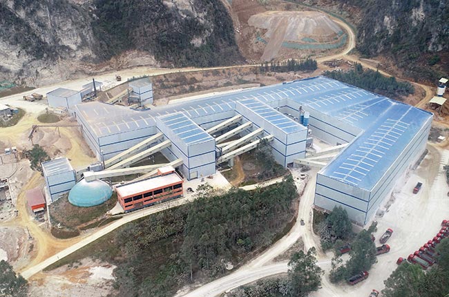 廣西福鬆（sōng）建材通潤采石場年產500萬噸機製砂生產線