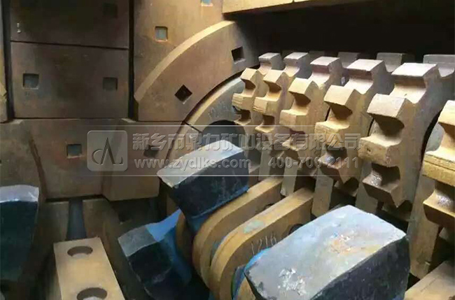 雙轉子製砂設備內部展示