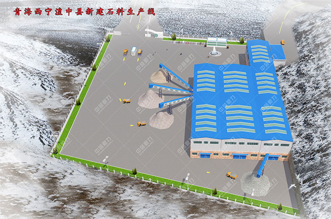 青（qīng）海西宁湟中县时产500-700吨石灰石生产线