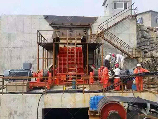 磕石機