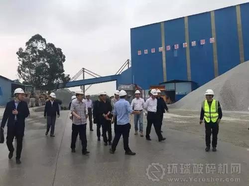广州顺兴石场、江门泰盛石场（chǎng）绿色矿山建设迎接陕西（xī）岐山多（duō）部门考察