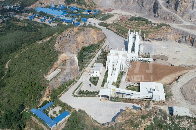 河南登封嵩基（jī）建材時產1500噸砂石生產線